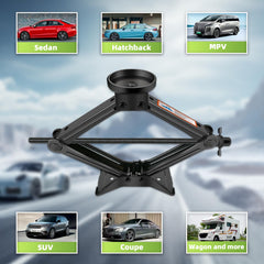Baffixit universal kit works with sedans, SUVs, and MPVs for emergencies.