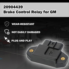 Detailed GM OE label on the relay confirms authenticity and compatibility