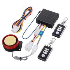 125dB horn alarm and visual flash from BAITHNA security system
