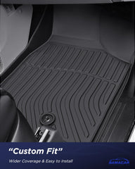 BAMACAR cargo mat guards the rear luggage area from spills.