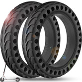Bangting solid tire on Gotrax GXL V2 showcasing 50/75-6.1 size for fewer flats and confident rides.