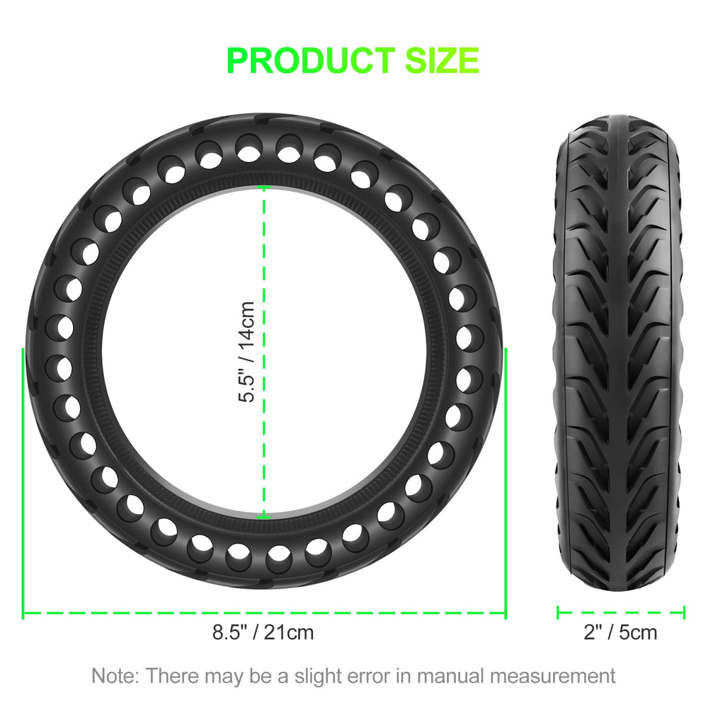 Bangting solid tire for Xiaomi Pro 2/M365, 8.5x2 sizing for a sturdier ride.
