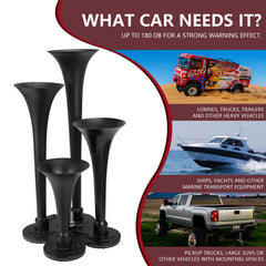BANHAO weatherproof horn kit ready for outdoor use.