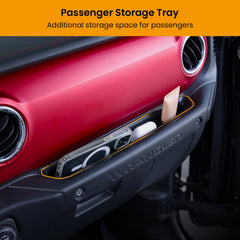 BANKKY passenger-side-storage-tray keeps valuables organized and reachable on the go.