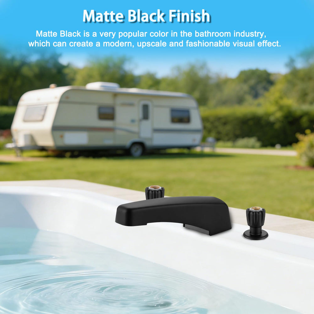 Banose three-hole mount with durable plastic for reliable installation