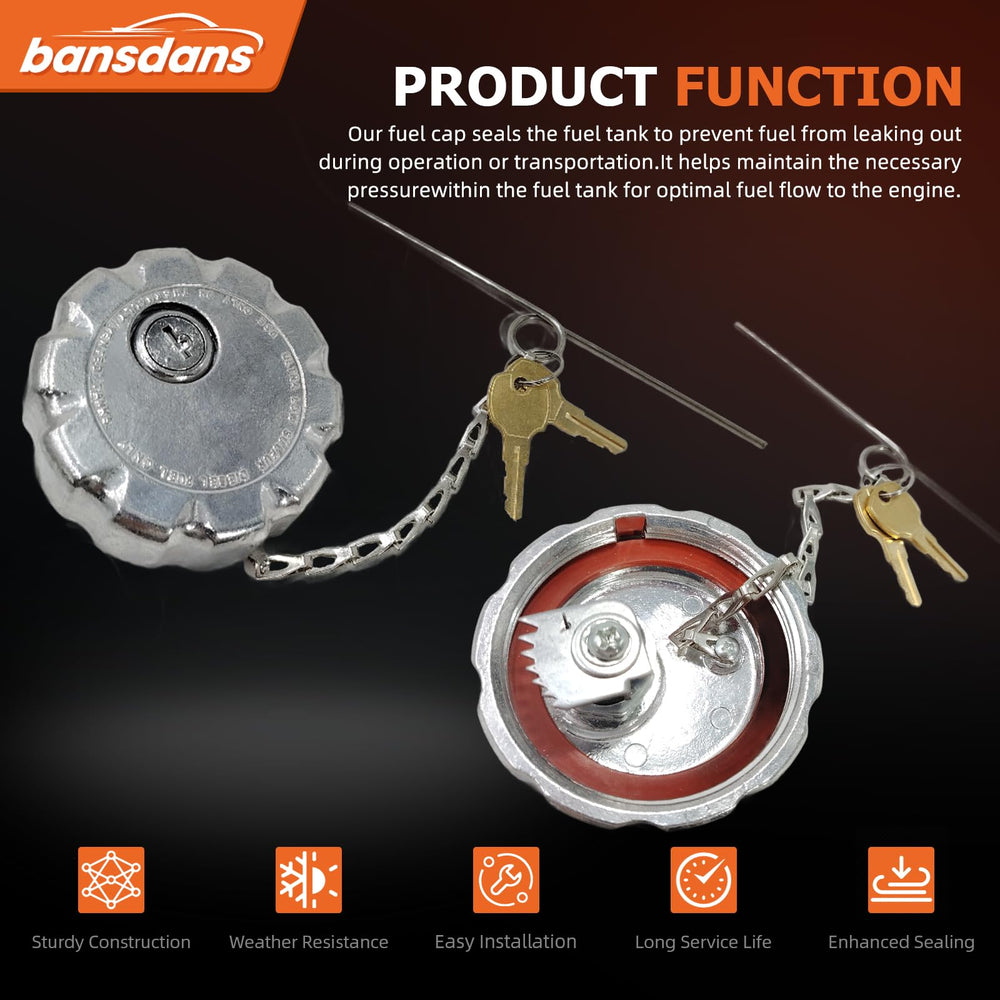 Bansdans two-pack caps with safety chains prevent leaks during transit