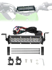 BAOUFF dirt bike light bar 60W for enhanced night visibility on trails