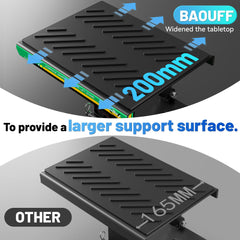 BAOUFF dirt bike stand showing adjustable height for different bikes