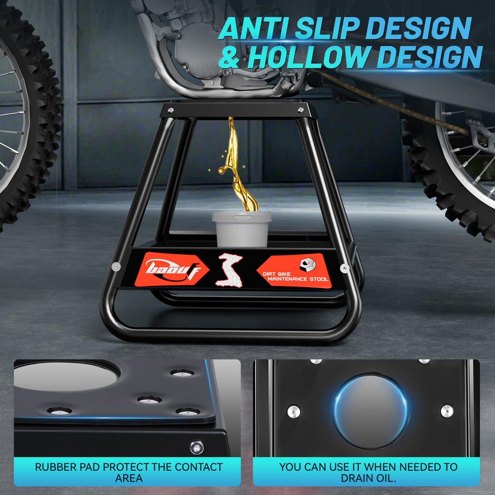 BAOUFF iron-material build delivers durability and rust resistance.