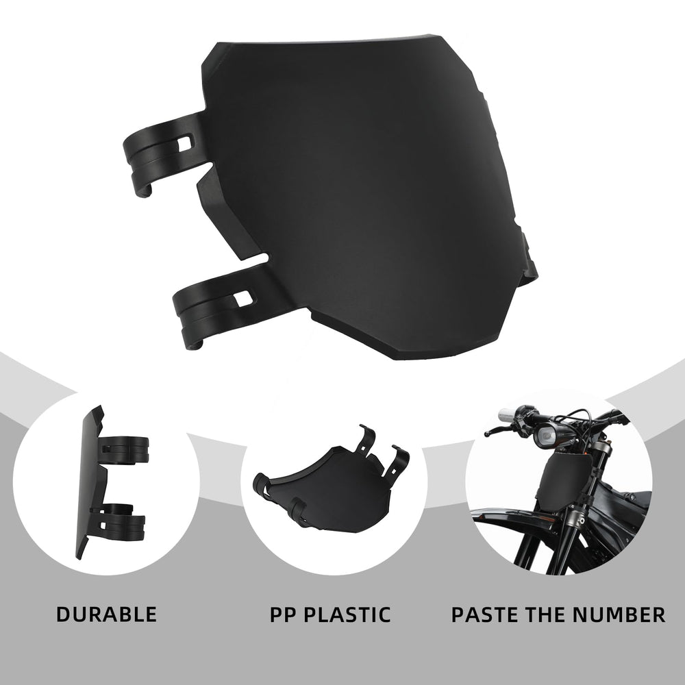 BAOUFF front plate on Tutti Soleil 01 offers a clean mounting area and protection.
