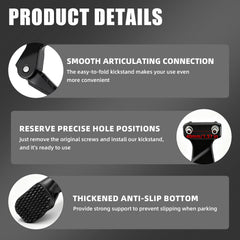 BAOUFF kickstand includes installation tools for easy mounting
