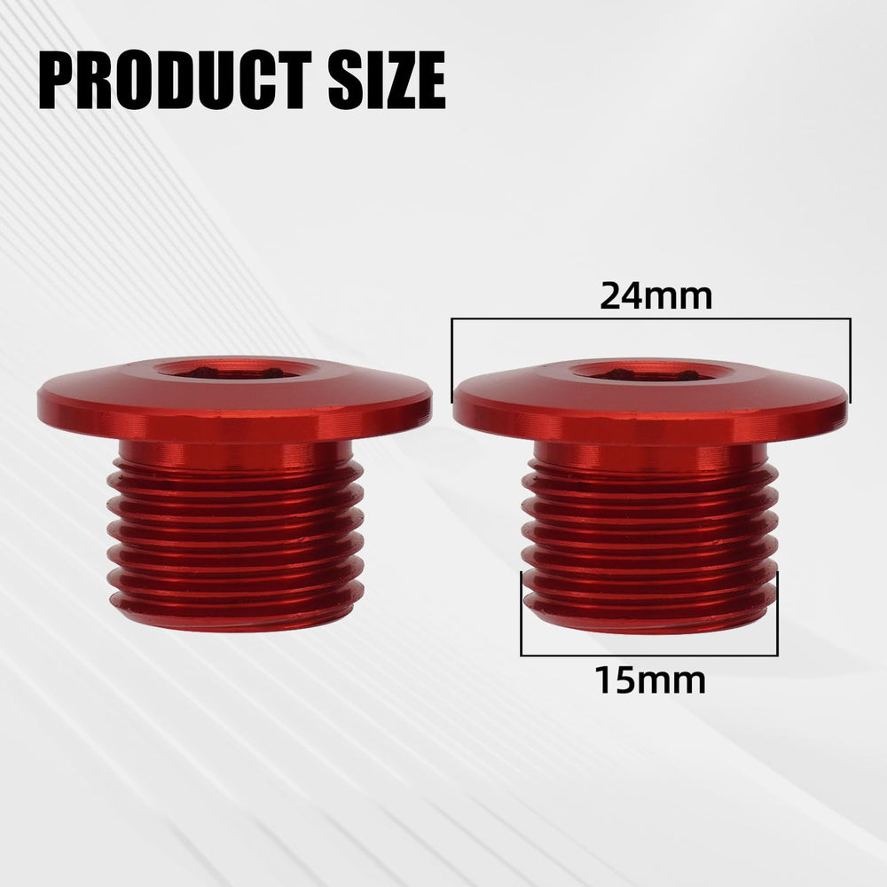 BAOUFF M16x1.5 front fork axle nut made from 6061 aluminum