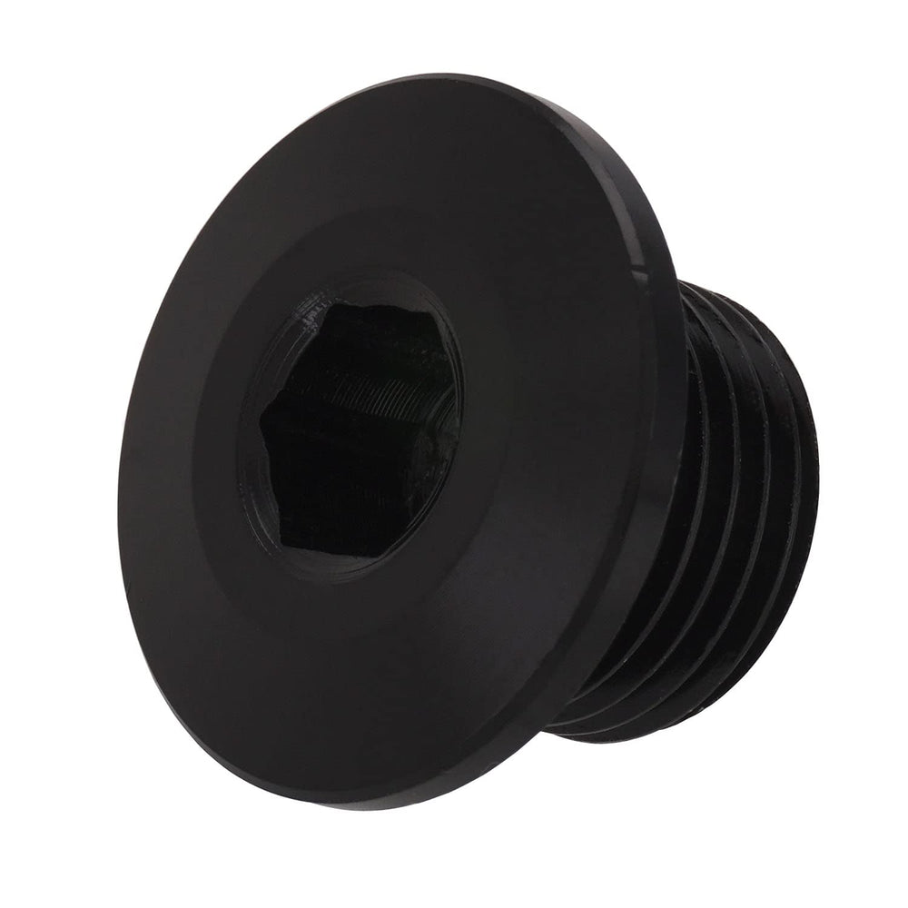 BAOUFF installation image showing front axle nut on Surron