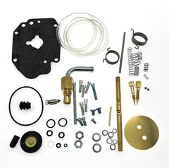 BARMUCUO Super E carb rebuild visual: 90° swivel compatible for easy fitting
