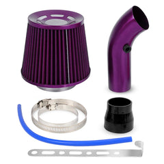 BARTOO 3-inch aluminum intake tube close-up shows sturdy construction for durability