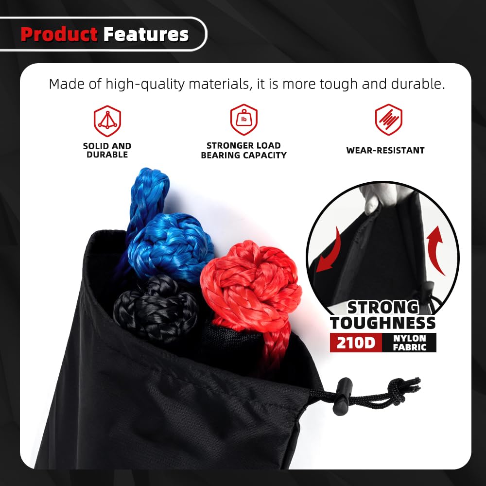 BARTOO off-road recovery kit fits in toolbox or glove box.