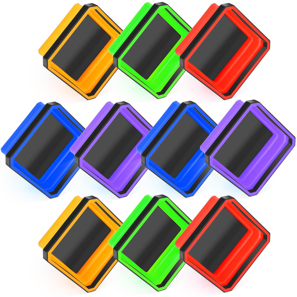 Barydat 10-piece magnetic tray set demonstrates space-saving organization on a busy workbench