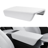 BASENOR armrest cover for Tesla Model 3 with logo-free surface maintains clean interior.