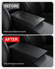 BASENOR center-console armrest cover, soft-touch TPU for enhanced comfort.