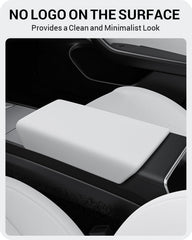 BASENOR logo-free armrest cover blends with interior for seamless look.