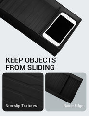 Basenor non-slip texture protects items with raised edges.