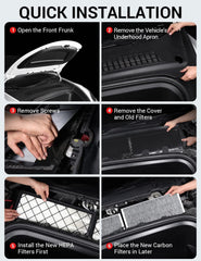 BASENOR quick install steps enable easy replacement