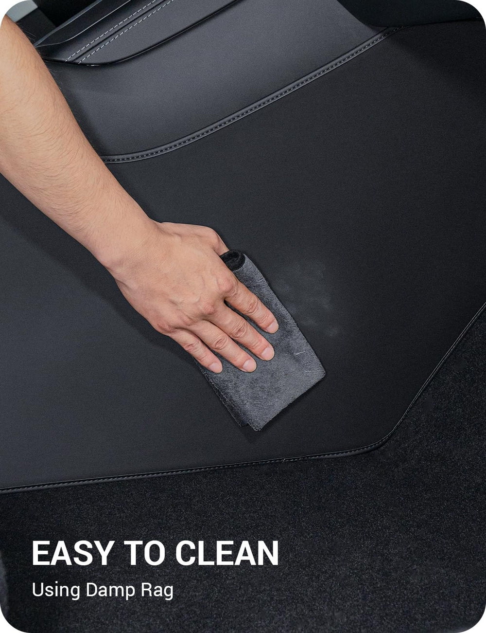 BASENOR easy-clean surface for quick wipe-down after trips.