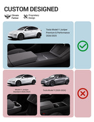 BASENOR anti-kick mat with leather texture for premium feel.