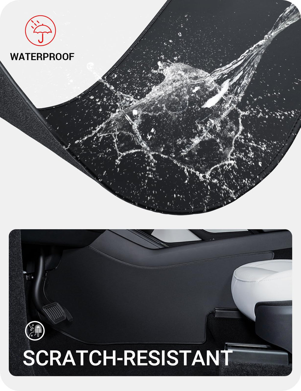 BASENOR waterproof design keeps the console dry in rain or spills.