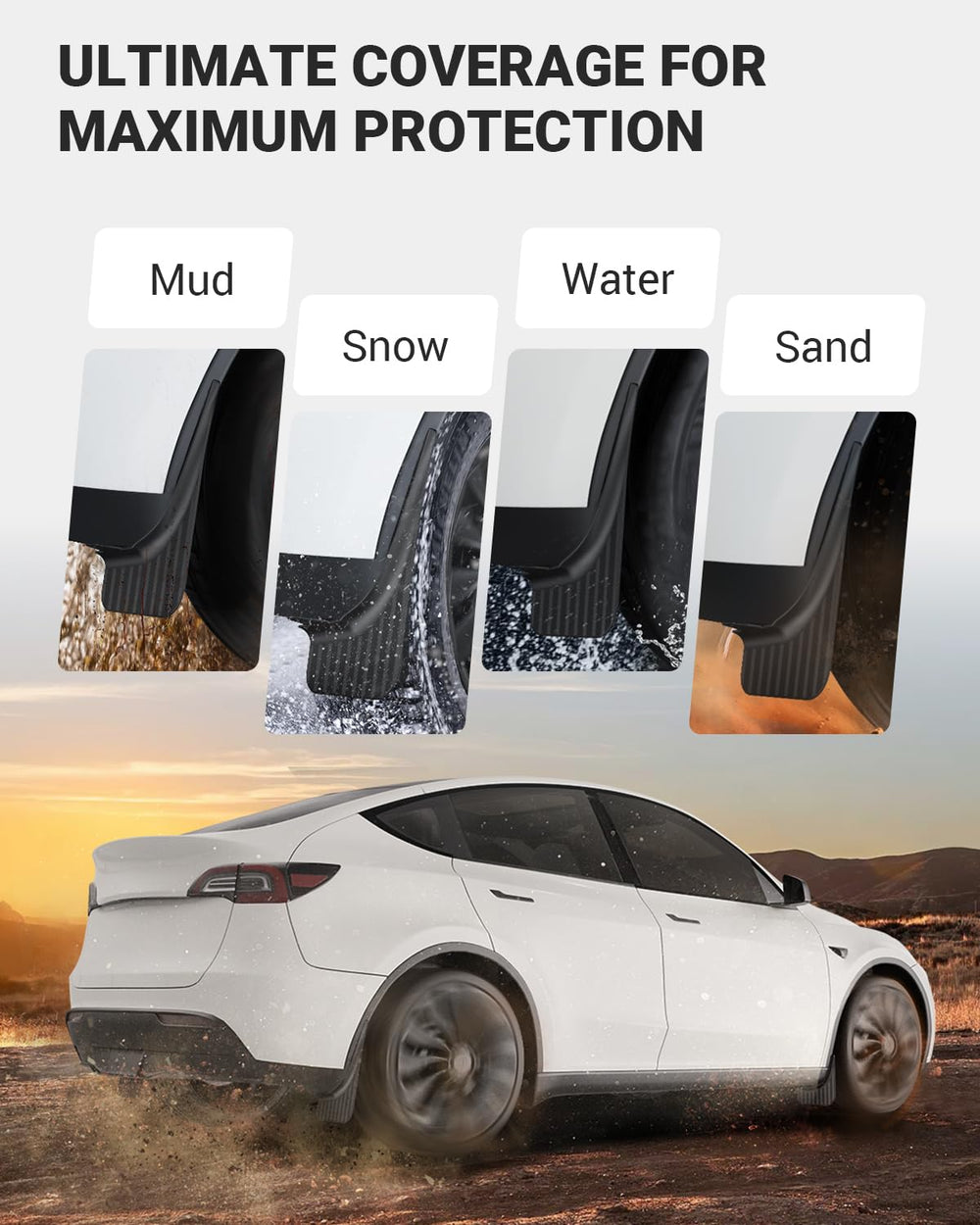 BASENOR mud flaps side profile left shields spray.