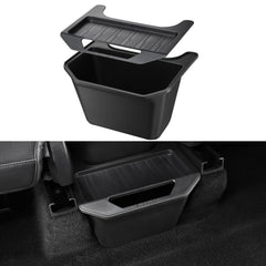BASENOR Model Y trash can lid for clutter-free cabin and easy disposal.