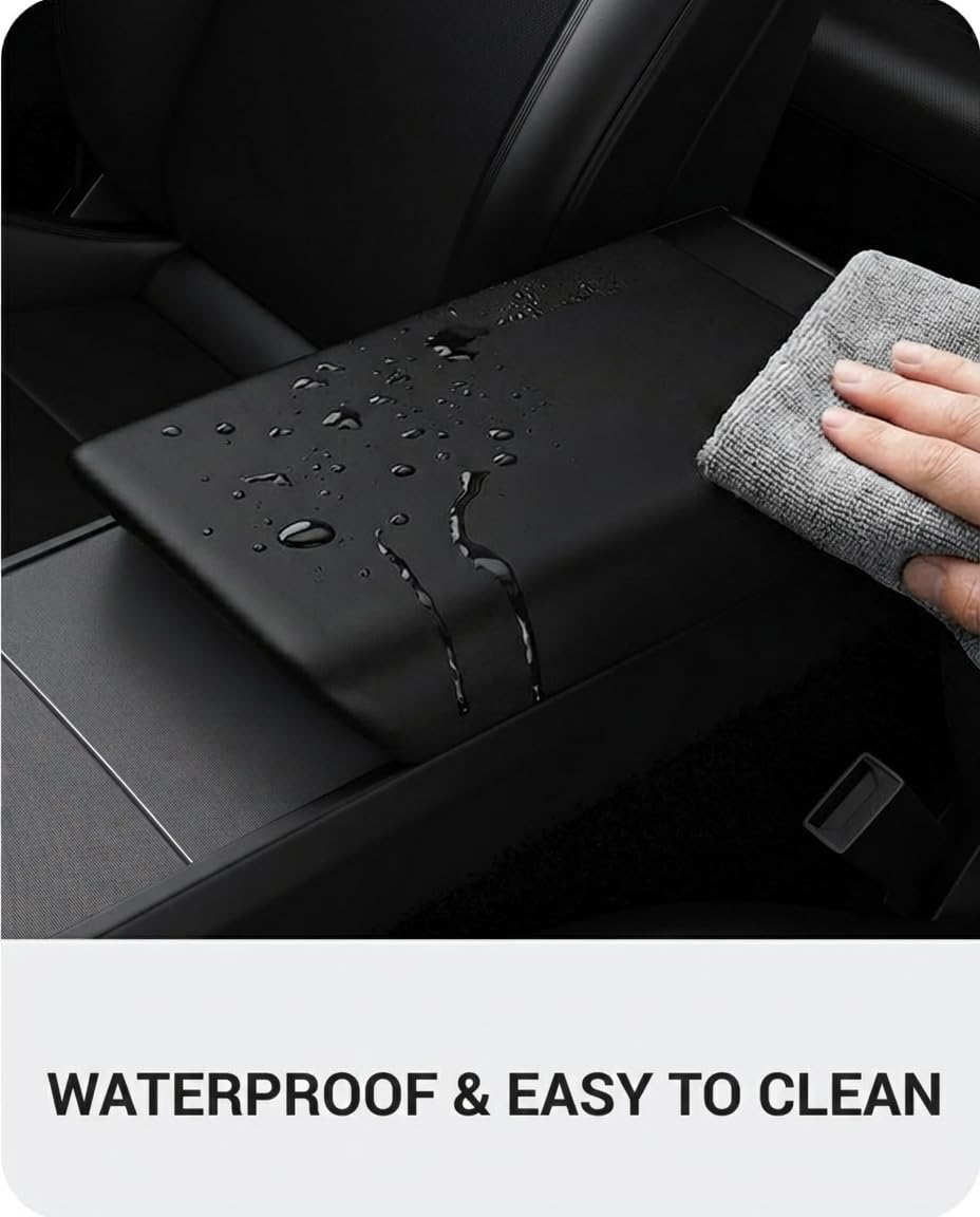 BASENOR TPU armrest cover is waterproof and oleophobic for easy cleaning.