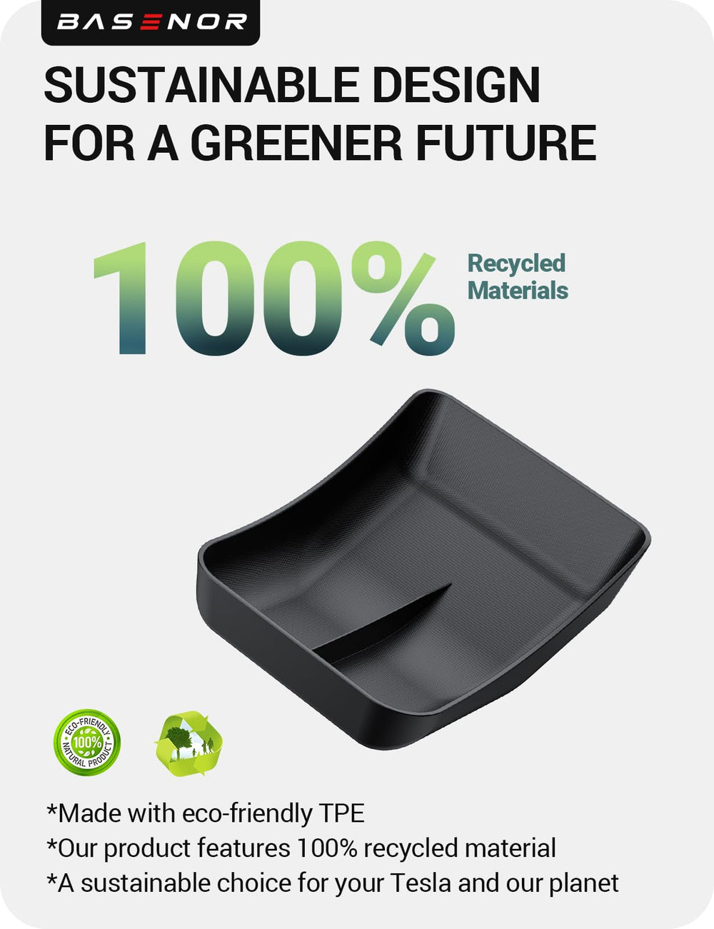 BASENOR easy-installation no drilling for quick upgrade