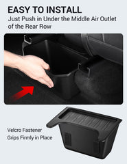 BASENOR Velcro installation requires no tools.