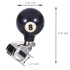 Bashineng 8 Ball wheel spinner in use illustrating comfortable one-handed control.
