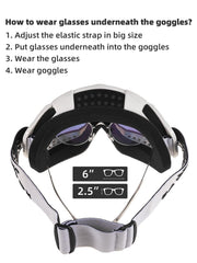 BATFOX all-terrain goggles suit diverse outdoor sports and adventures.