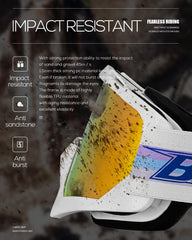 BATFOX bendable frame folds compactly for easy storage