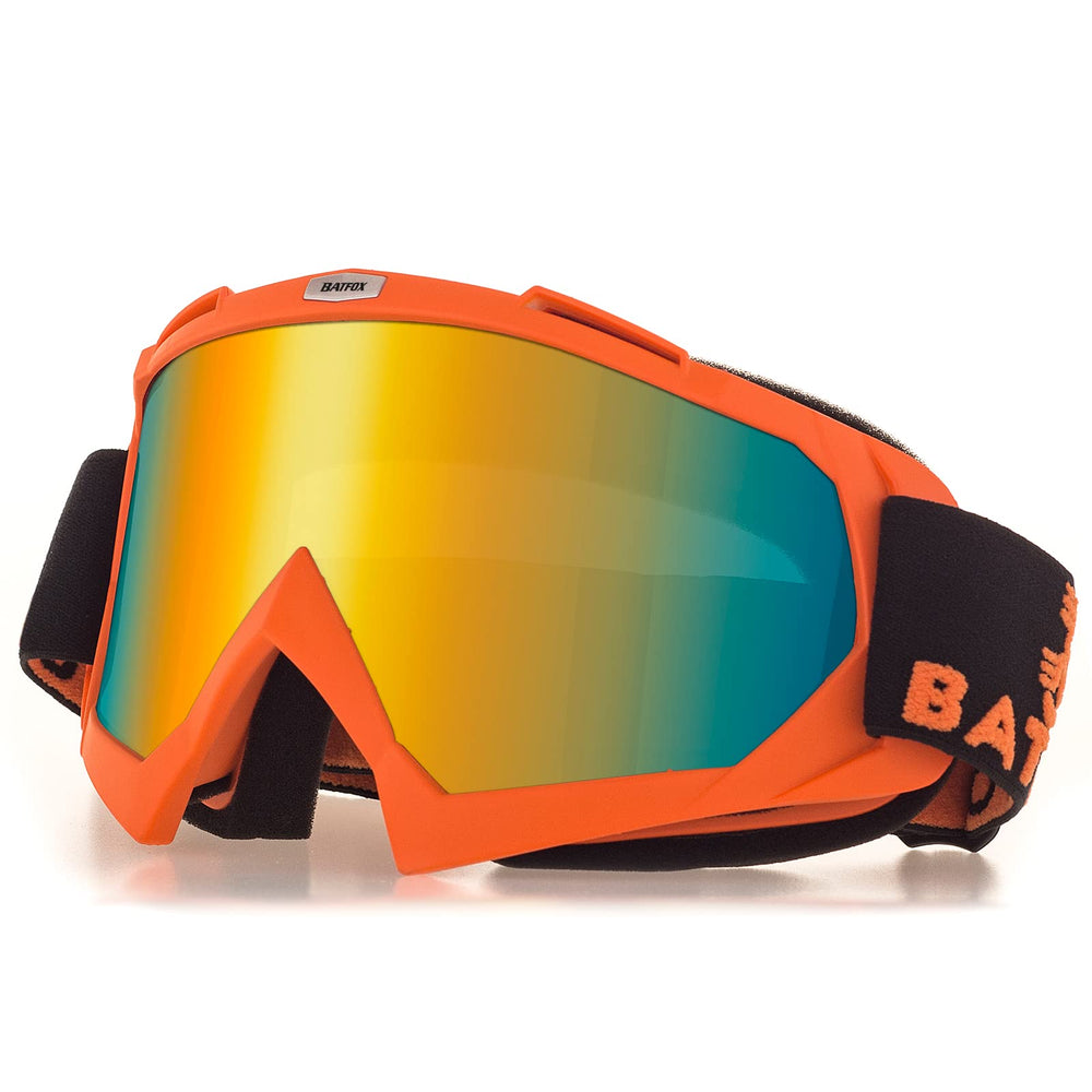 BATFOX goggles with anti-slip strap ensure secure fit during fast rides.
