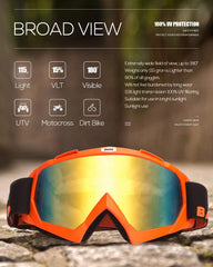 Lightweight at 3.52oz, BATFOX goggles stay comfortable all day.