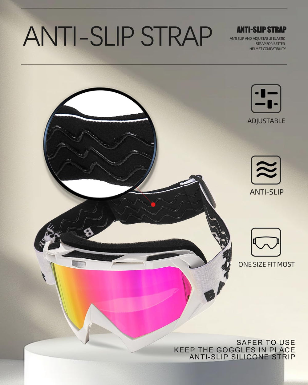 BATFOX Goggles suitable for multiple outdoor activities and sports