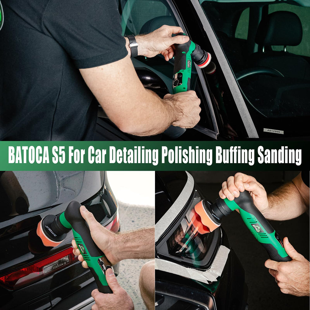 BATOCA S5 smooth operation with wave pads and wool pads.
