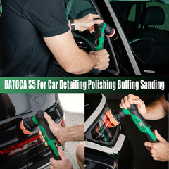 BATOCA S5 smooth operation with wave pads and wool pads.