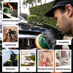 Batoca durable ABS shell guards internal components during car detailing.