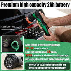 Batoca S5 compact head design suits tight spaces like headlights.
