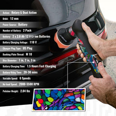 BATOCA S5 hard-case bag keeps accessories organized.