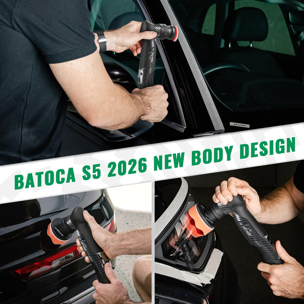 BATOCA S5 straight shaft attached for small-area polishing
