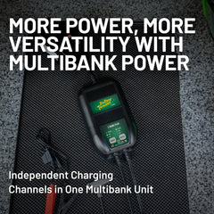 Temperature compensation adjusts voltage for ambient conditions to protect batteries
