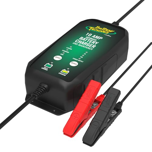 Battery Tender Power Tender maintenance-mode image for long-term 12V battery care.