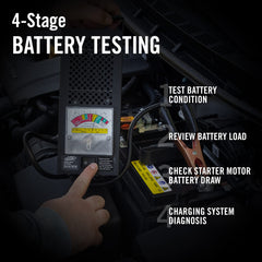 Battery Tender in use on boats and RVs for quick reliability checks.