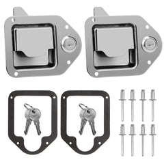 Baumfeuer truck toolbox latch in stainless steel for rugged truck use